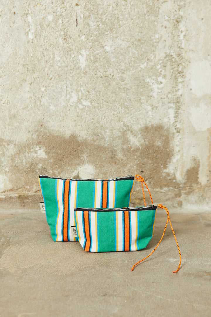 Neceser/estuche lona hamaca verde