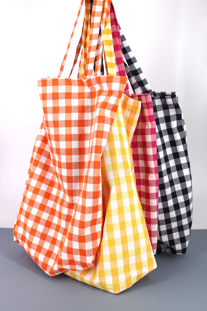 Tote Bag vichy rosa
