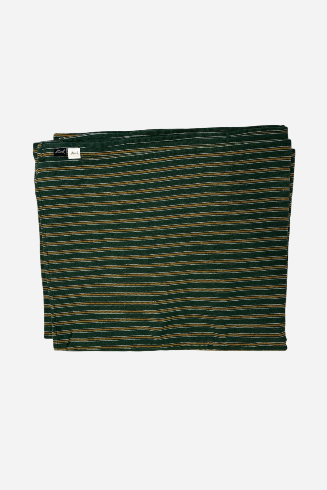 Mantel cuadrado grande 250x250 rayas verdes (2ª Mano)