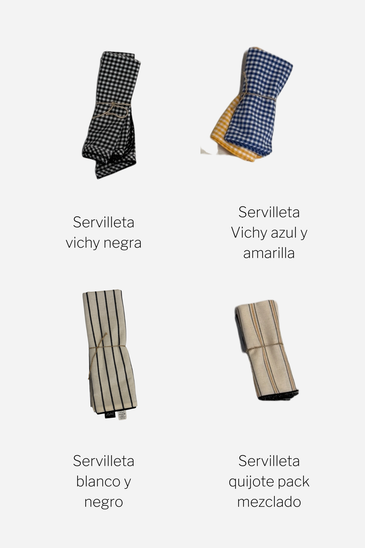 Mix Manteles individuales y servilletas (Muestrarios)