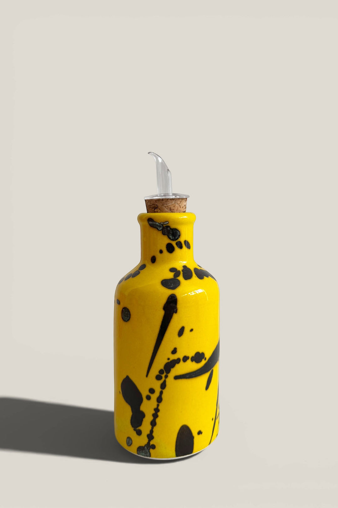 Aceiteras salpicado amarillo