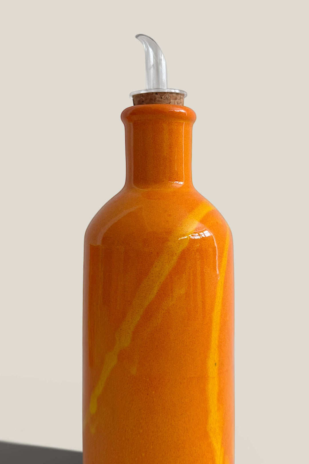 Aceiteras salpicado rojo