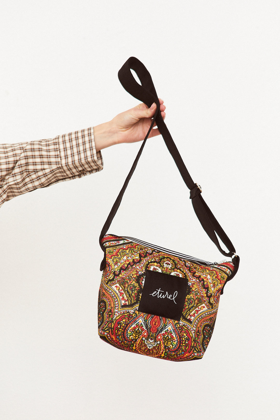 Bolso bandolera folklore Cien Colores