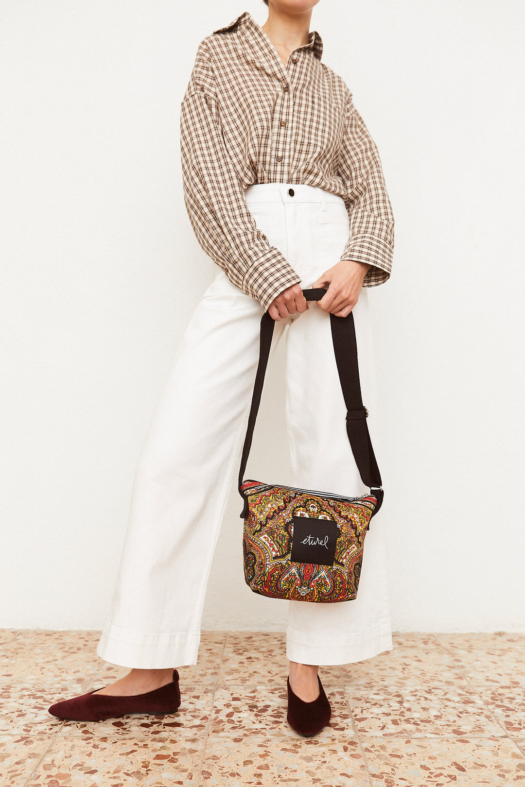 Bolso bandolera folklore Cien Colores