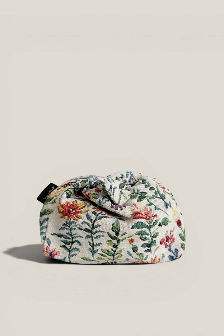 Bolso mano anudado tejido azaleas
