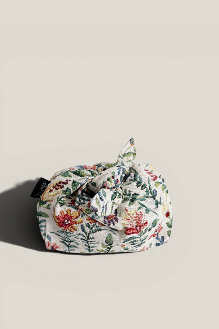 Bolso mano anudado tejido azaleas