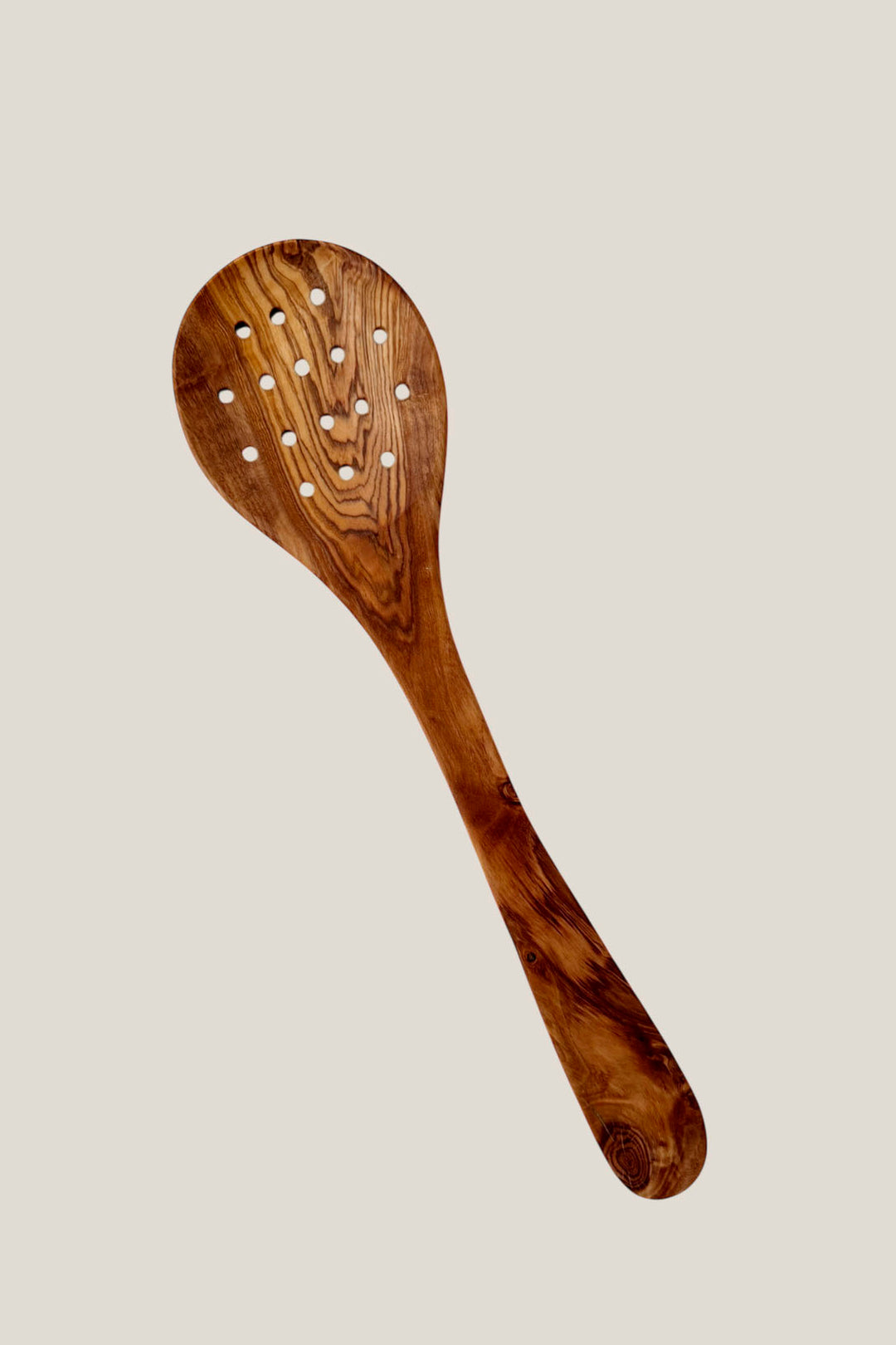 Espumadera de madera de olivo