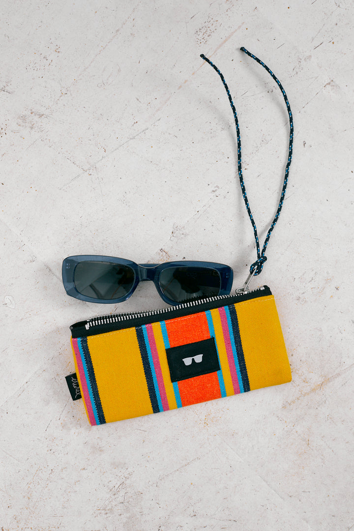 Funda de gafas lona hamaca amarillo