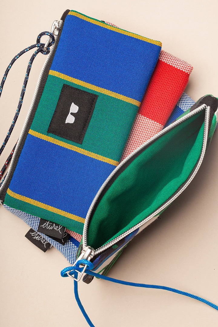 Funda de gafas lona toldo flores