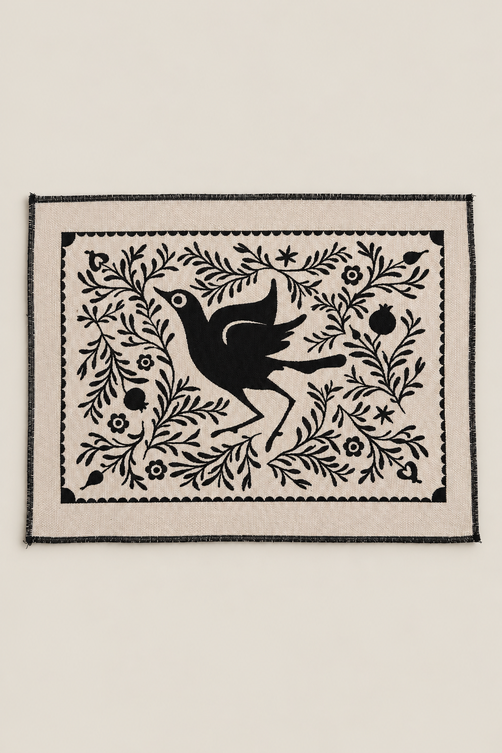 Mantel individual jacquard granaíno beige (pack de 2)