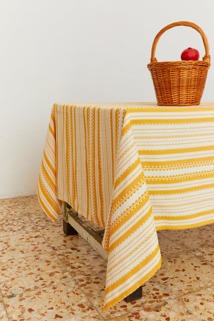 Mantel alpujarra amarillo