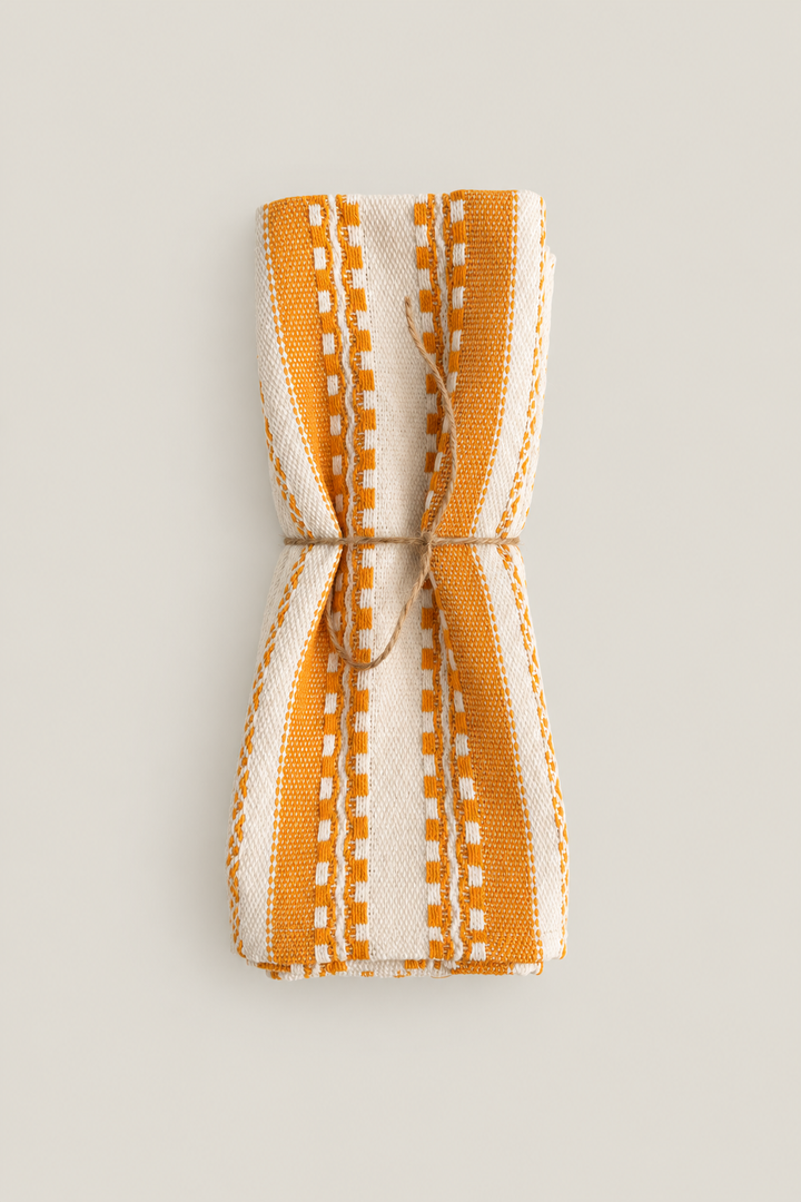 Mantel individual alpujarra amarillo (pack de 2)