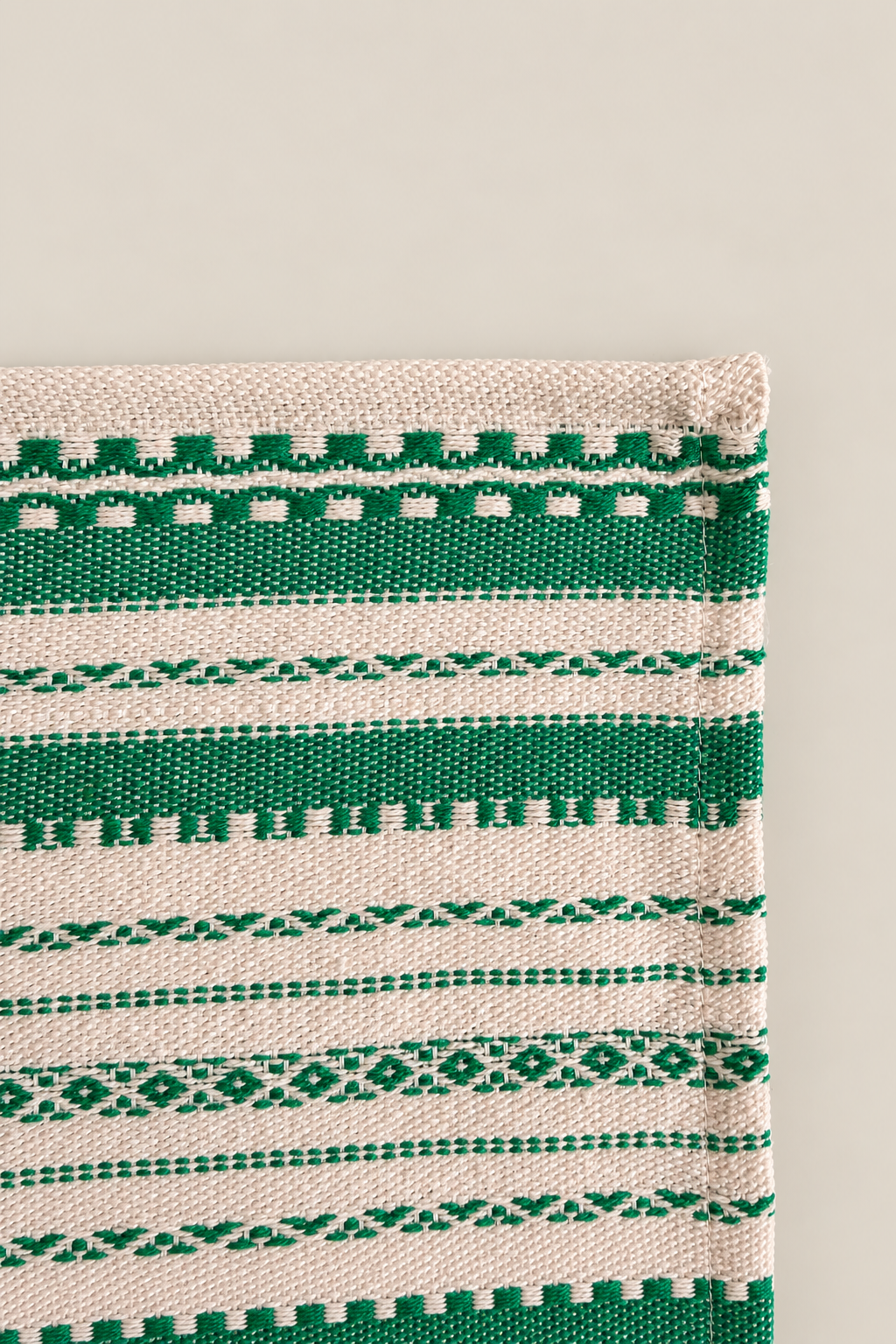 Mantel individual alpujarra verde (pack de 2)