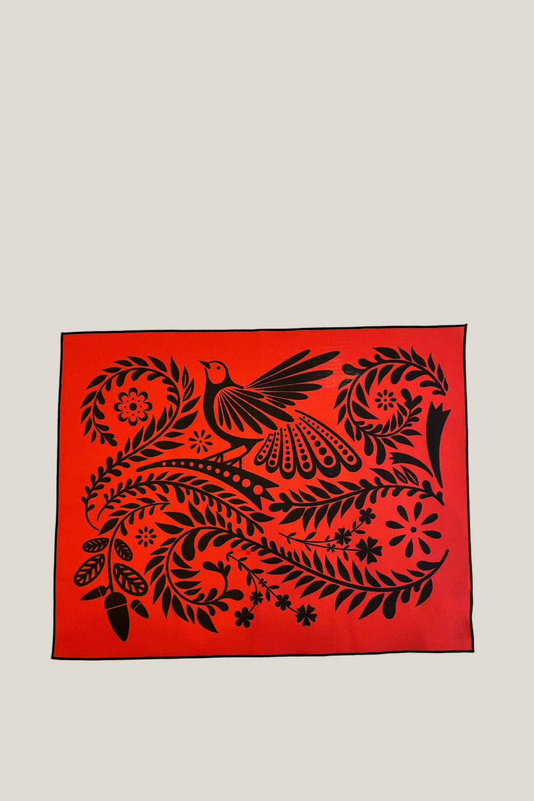 Mantel individual reversible folklore negro (pack de 4)