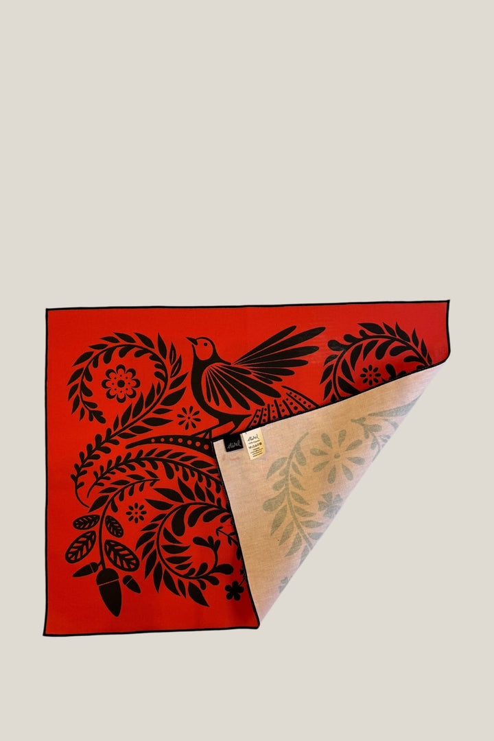 Mantel individual reversible folklore negro (pack de 4)