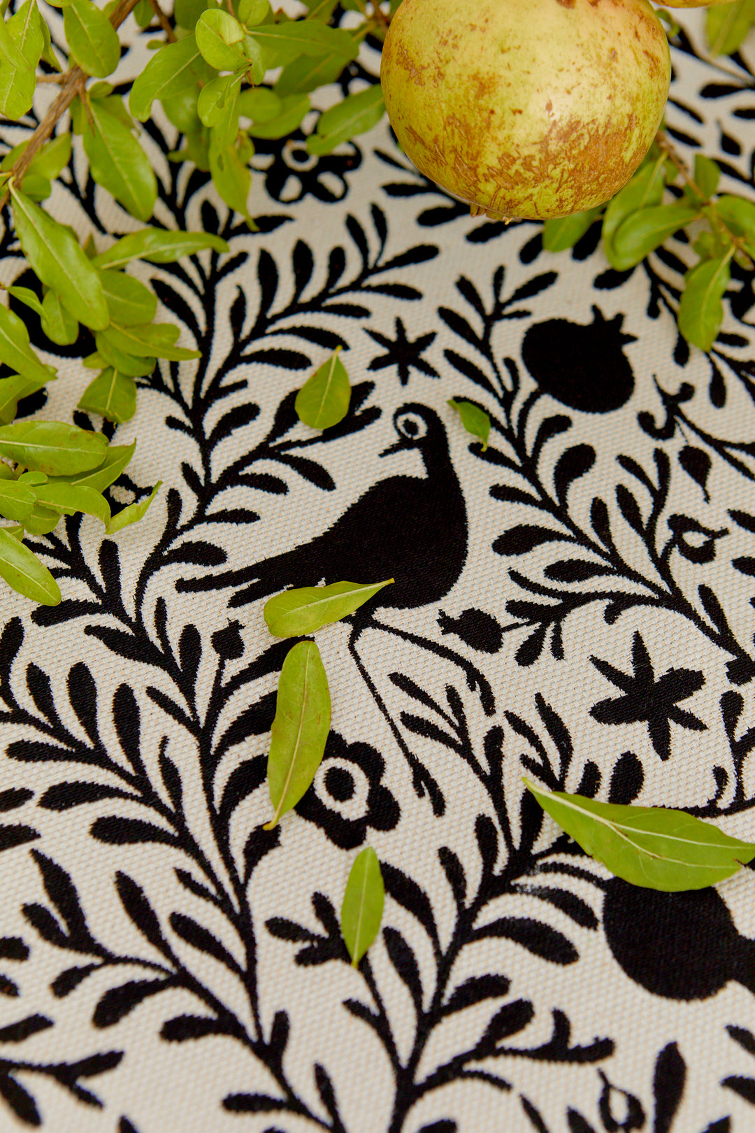 Mantel  jacquard granaíno beige