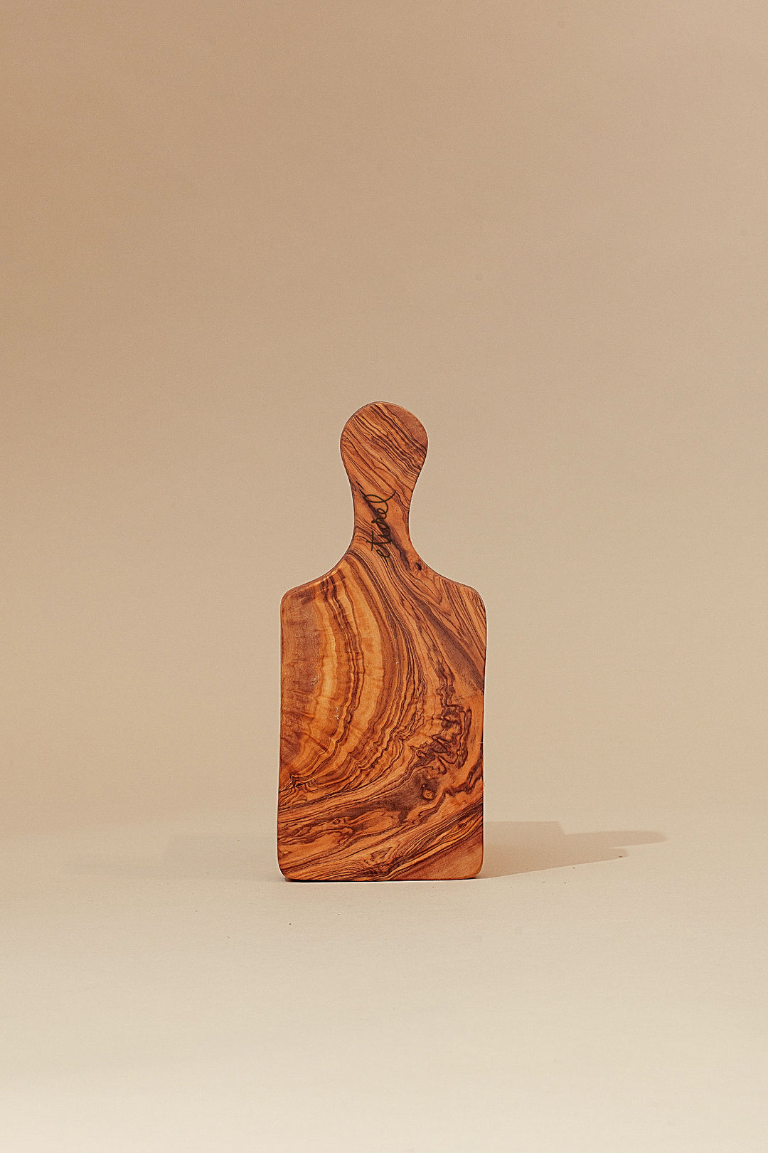 Tabla de madera de olivo