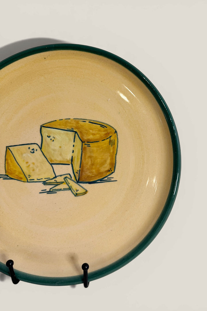 Plato quijote queso