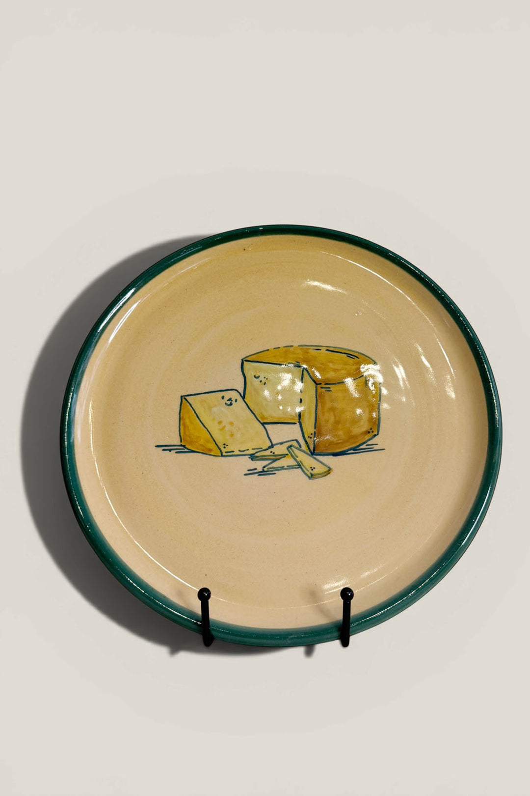 Plato quijote queso