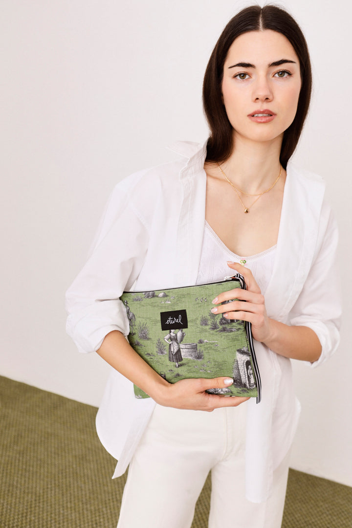 Pouch quijote verde