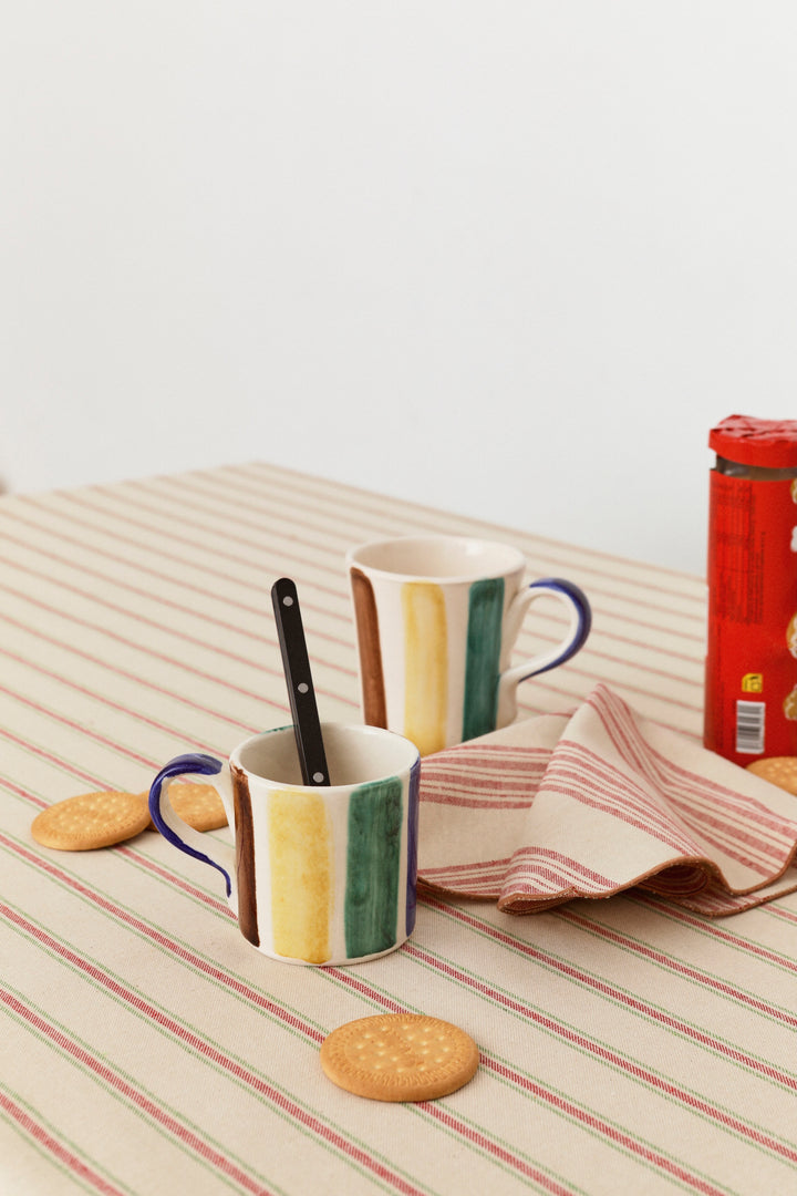 Taza Níjar rayas