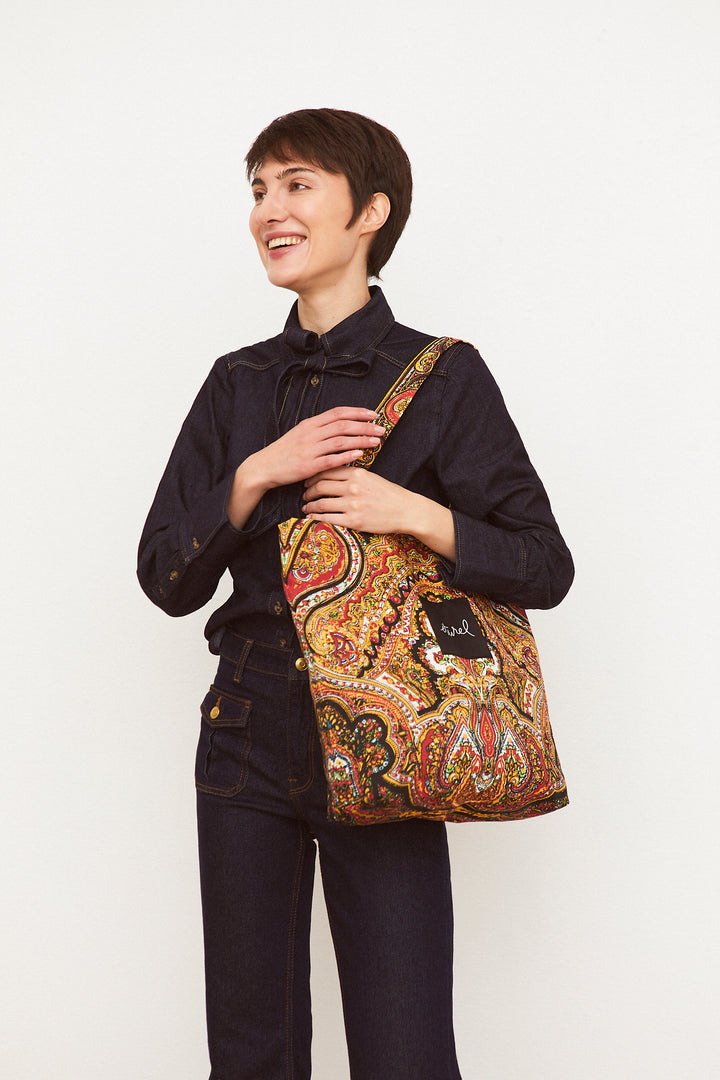 Bolso tote folklore Cien Colores