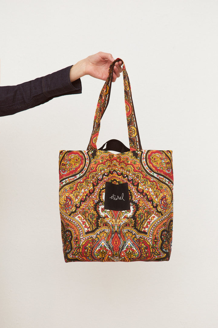 Bolso tote folklore Cien Colores