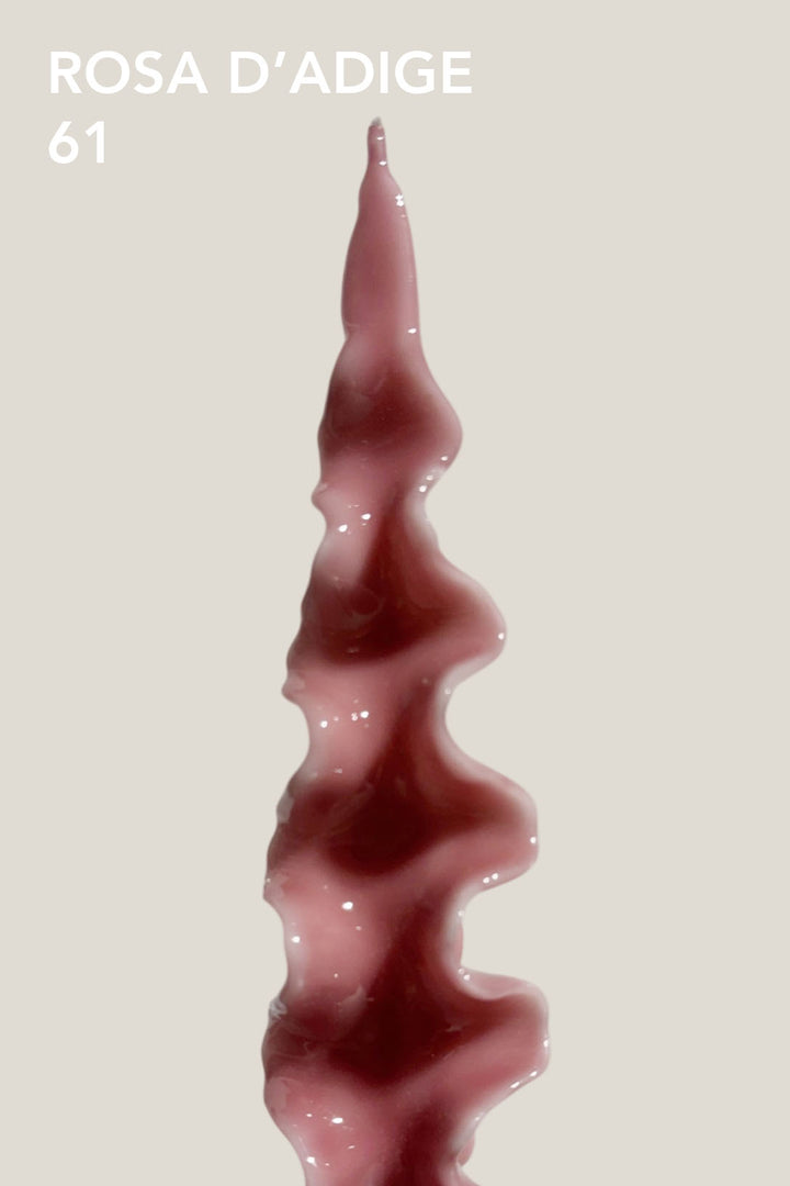 Vela brillante de cera mineral - Fusilli