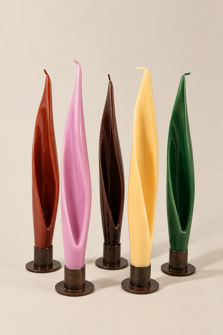 Vela brillante de cera mineral - Zirí
