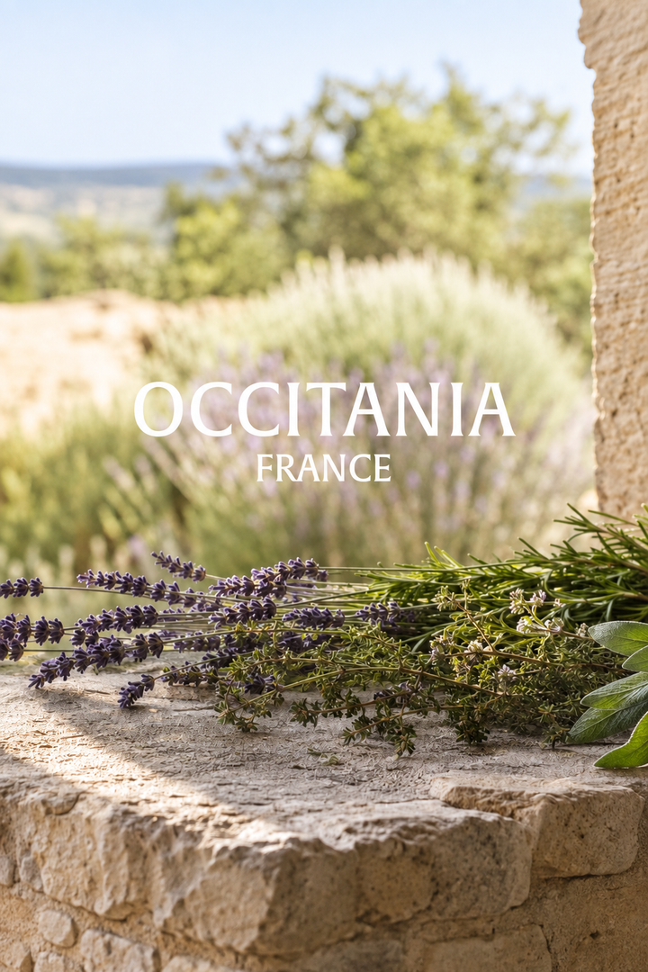 OCCITANIA · Entre lavanda y piedra