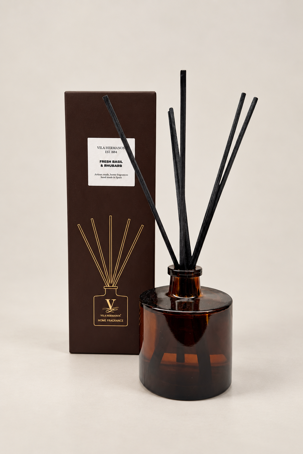 Apothecary Albahaca fresca y ruibarbo