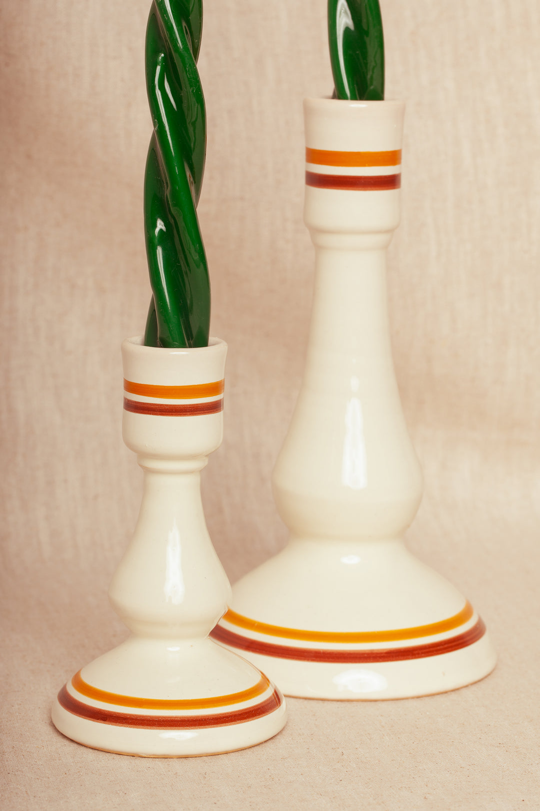 Candelabros ceramica puente