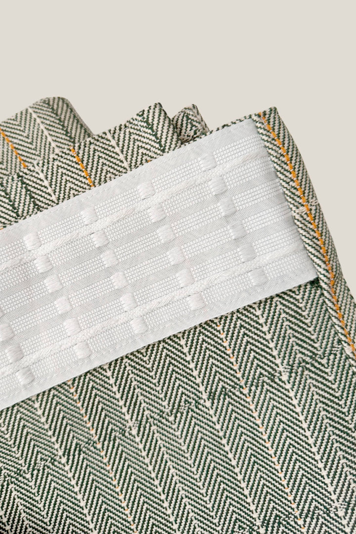 Cortina espiga verde