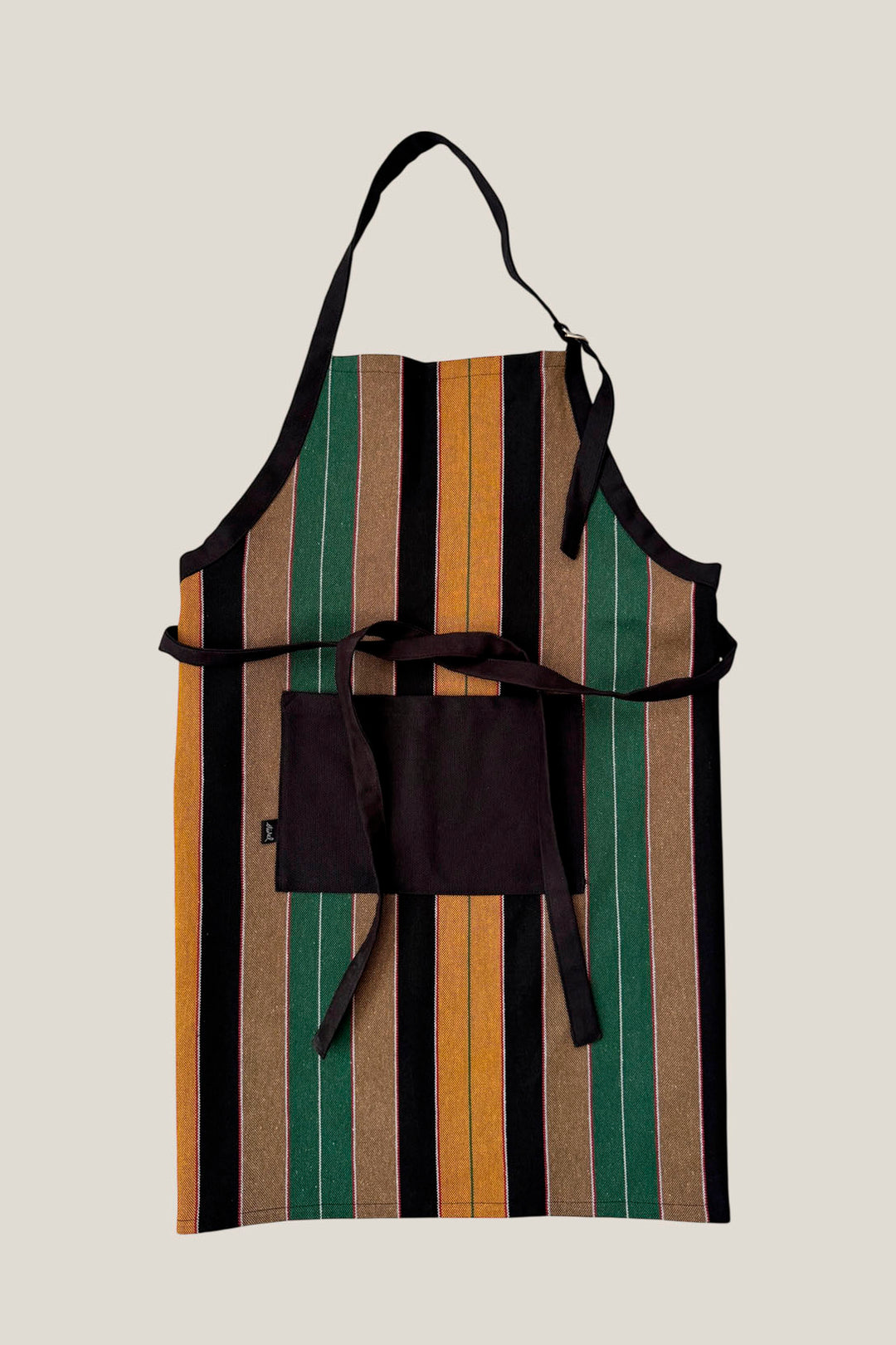 Delantal tejido manchego rayas