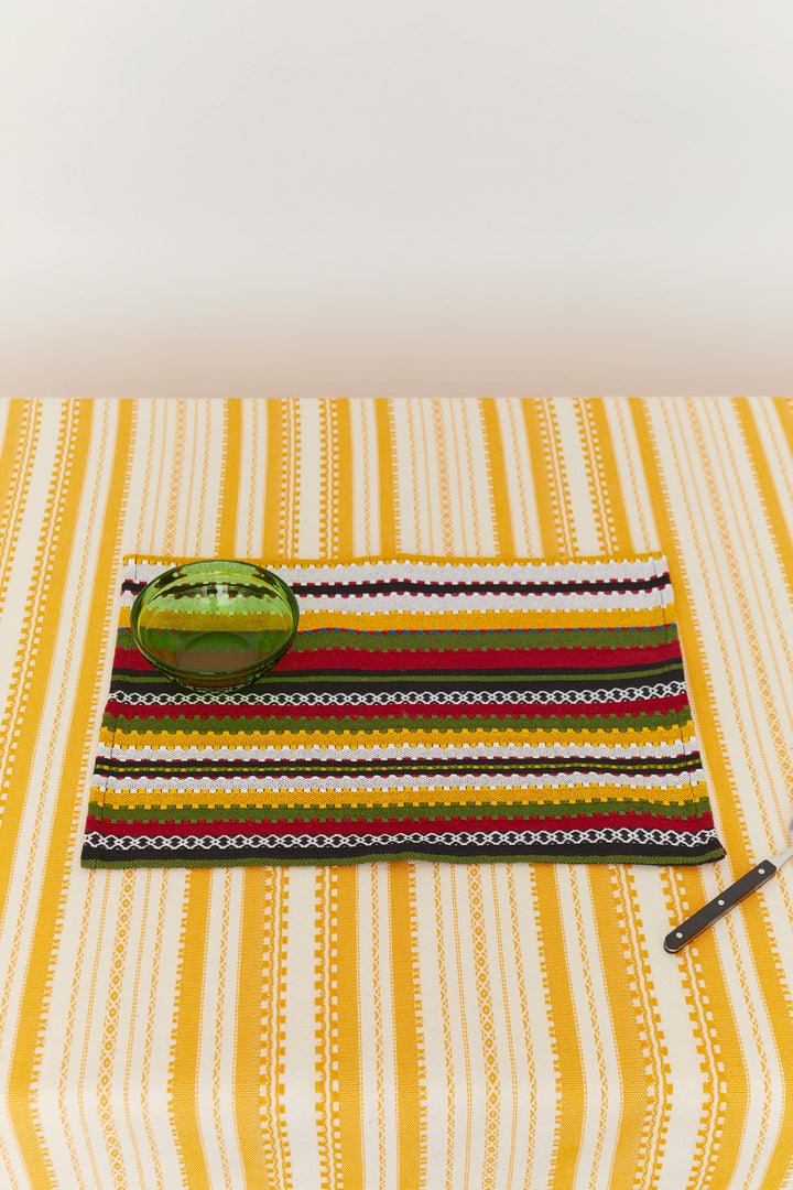 Mantel individual granada granate (pack de 2)