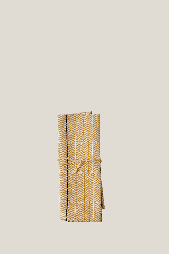 Mantel individual espiga amarillo (pack de 2)