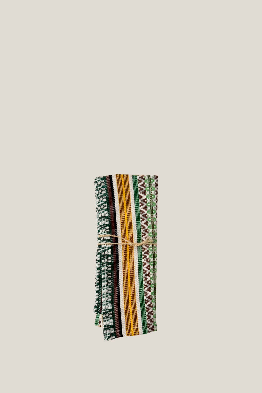 Mantel individual tejido morellano verde (pack de 2)