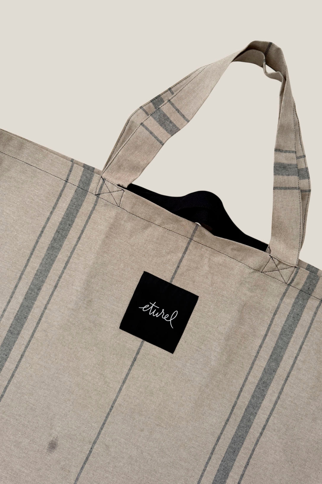 Bolso shopper maxi algodón quijote